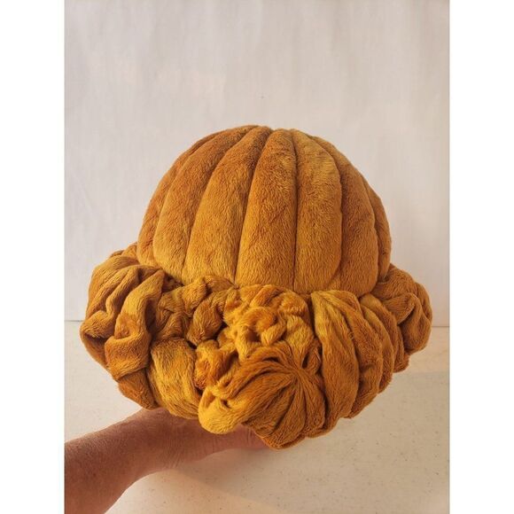 Kids Costume Wig Curly End Mullet Blonde Lattjo Fabric 1950s 1960s - Picture 5 of 6